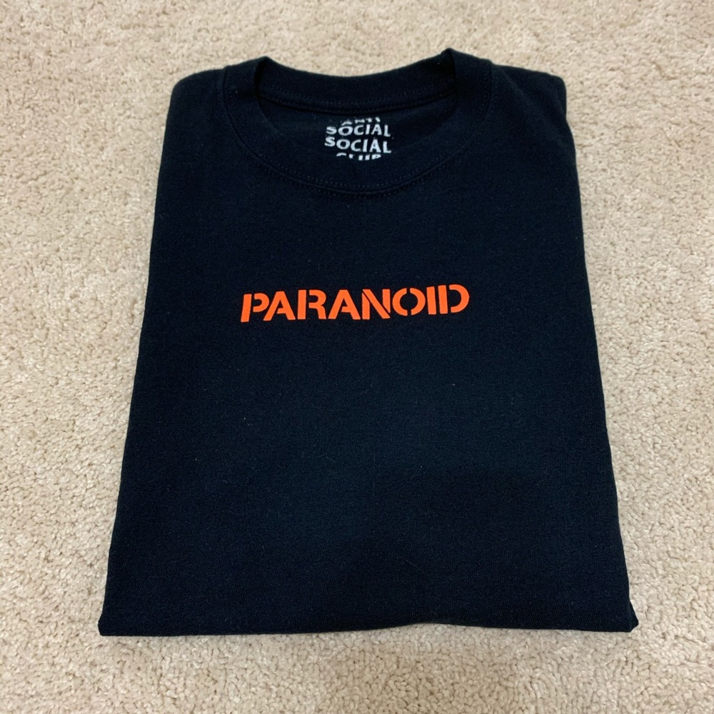Anti Social Social Club X Undefeated Paranoid Tee